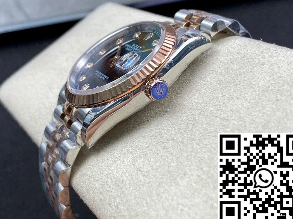 Diamond-set Factory EW M126231-0019 Rolex Dial Datejust 0211